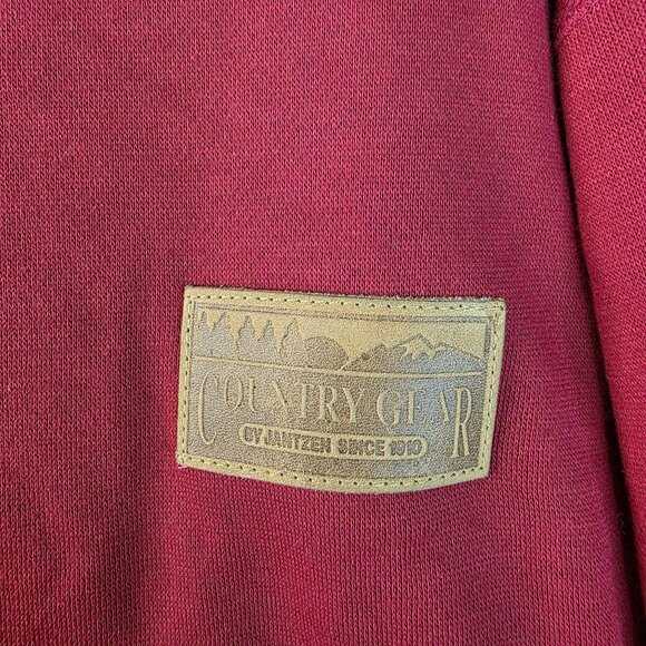 1980s Jantzen Country Gear Small Henley Colorblock Drawstring Hem Deadstock - Picture 3 of 9